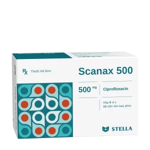 Scanax 500mg (5 vỉ x 10 viên/hộp)